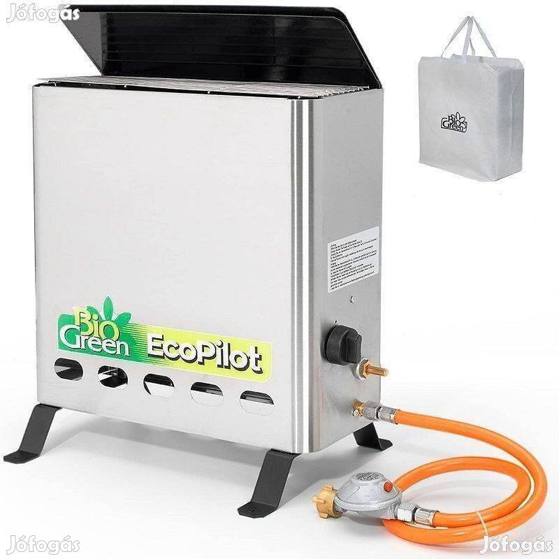 Biogreen Ecopilot gáz fűtőtest, üvegházakba, 4.2kW, hordtáskával