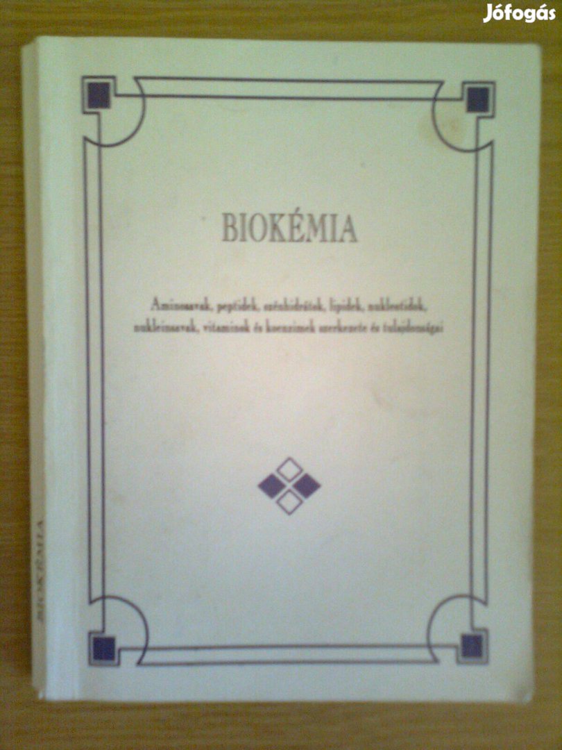 Biokémia (aminosavak, peptidek, szénhidrátok, lipidek, nukleinsavak)