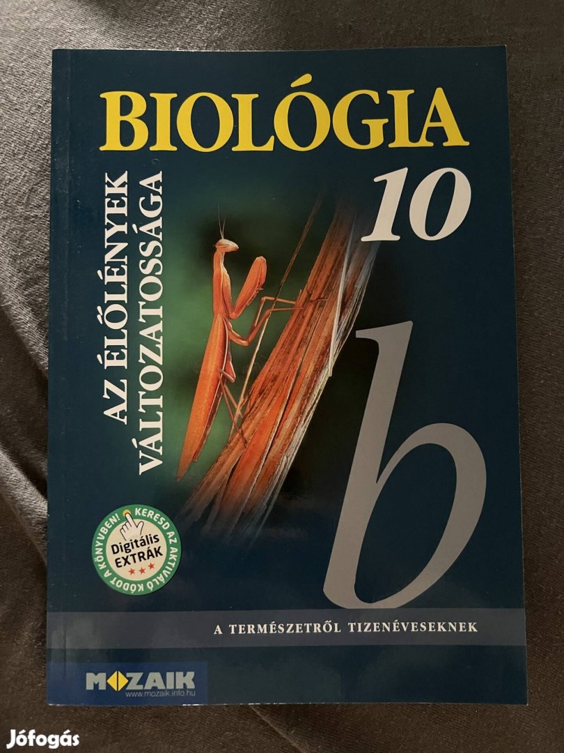 Biológia 10 tankönyv 