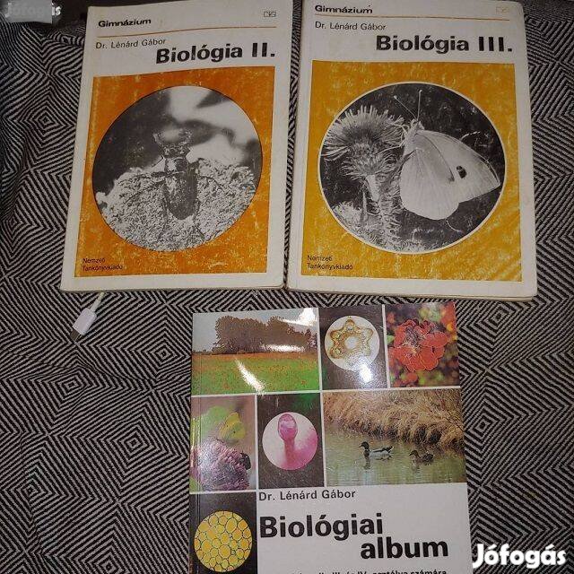 Biológia 2-3, + biológiai album