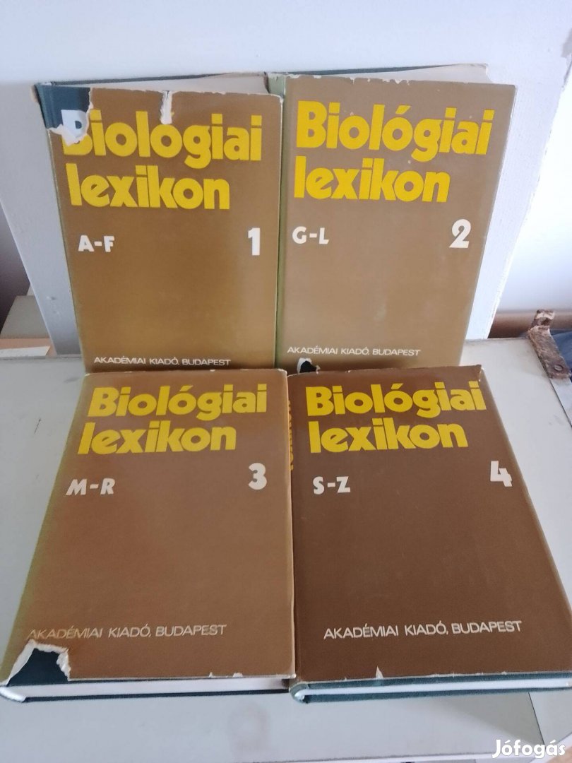 Biológia Lexikon könyv