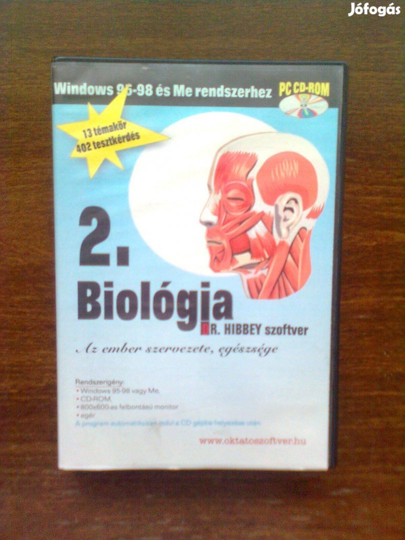 Biológia (Az ember szervezete, egészsége) Hibbey szoftver