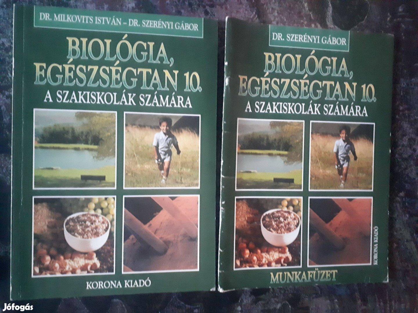 Biológia, egészségtan 10. a szakiskolák számára tankönyv és munkafüzet