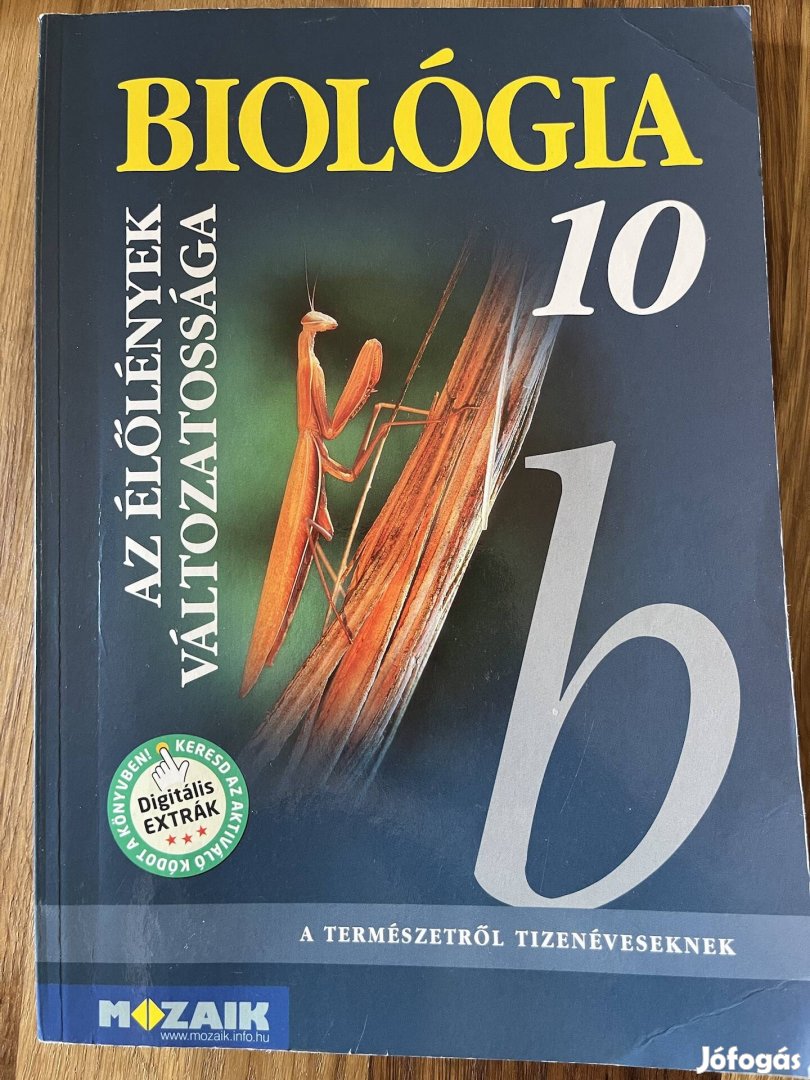 Biologia tankönyv Mozaik