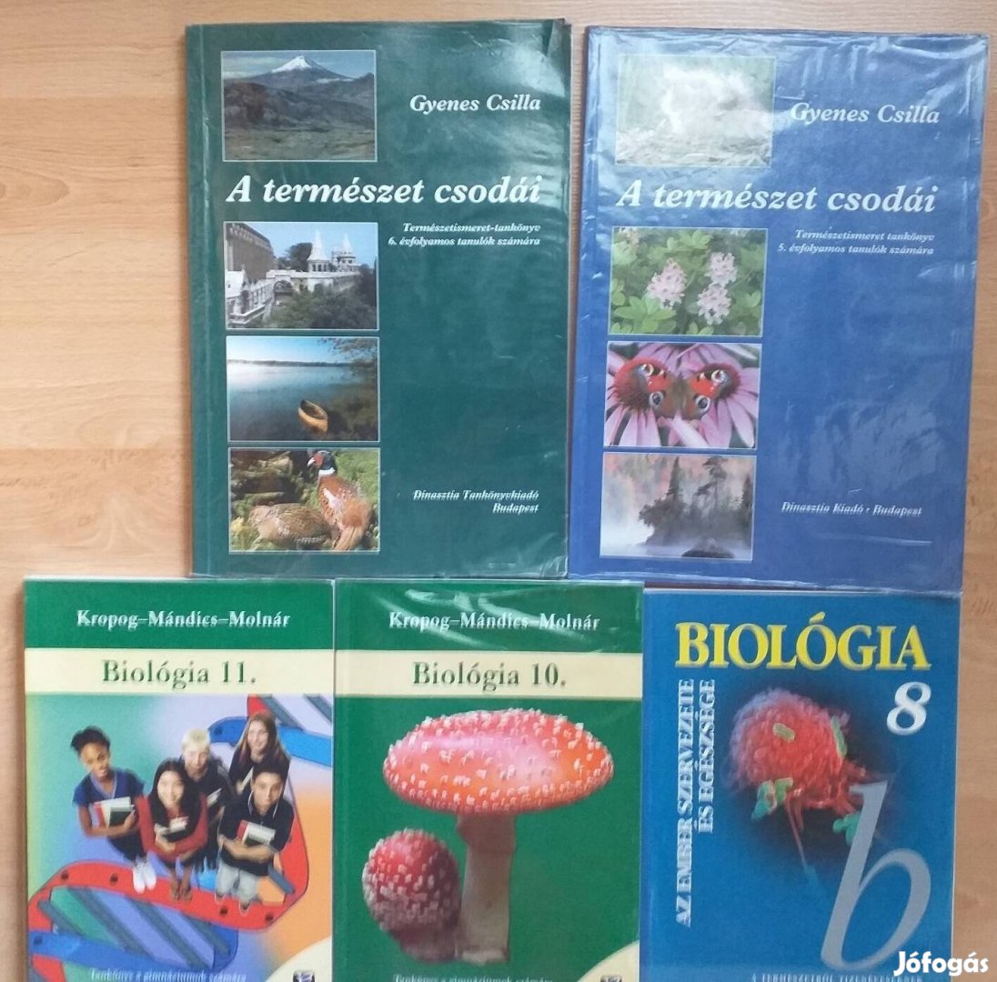Biológia tankönyvcsomag