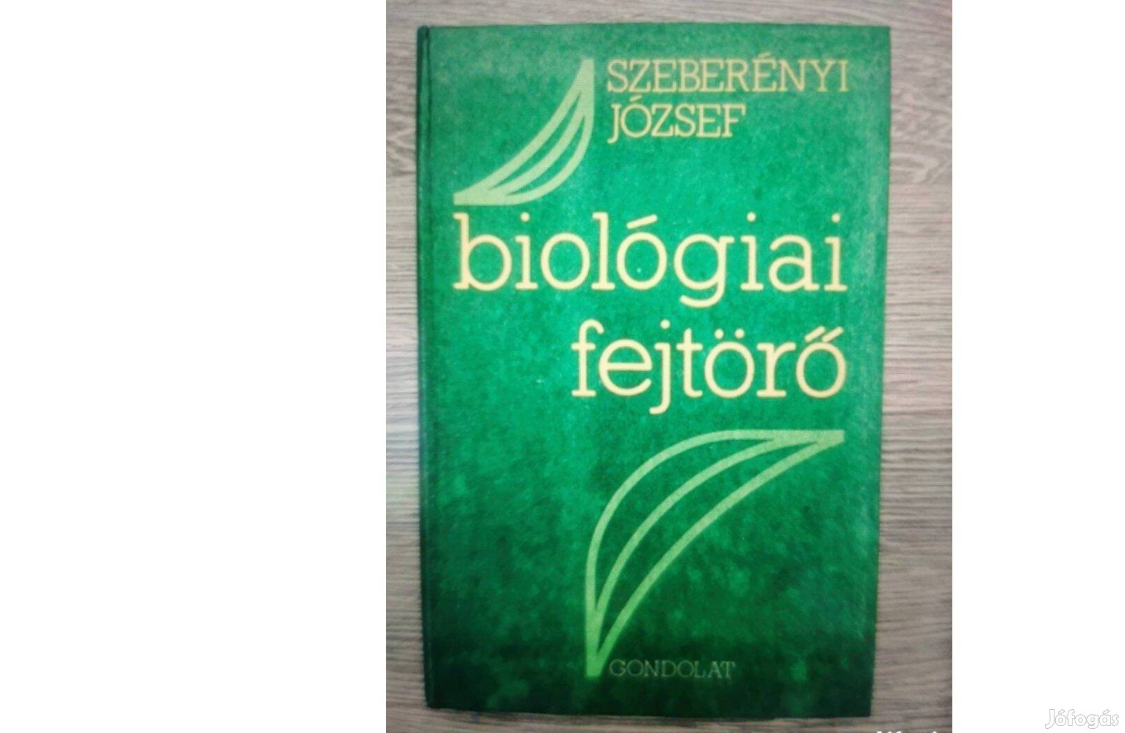 Biológiai fejtörő - Szeberényi József, újszerű
