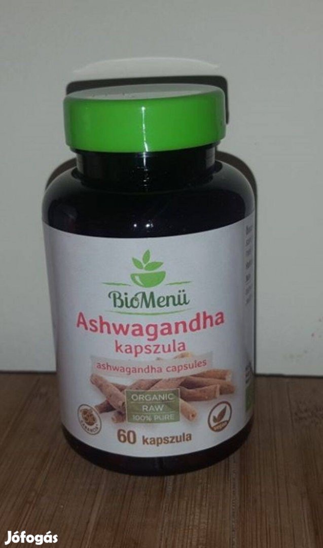Biomenü BIO Ashwagandha kapszula 60db stressz ellen is! Akció %%