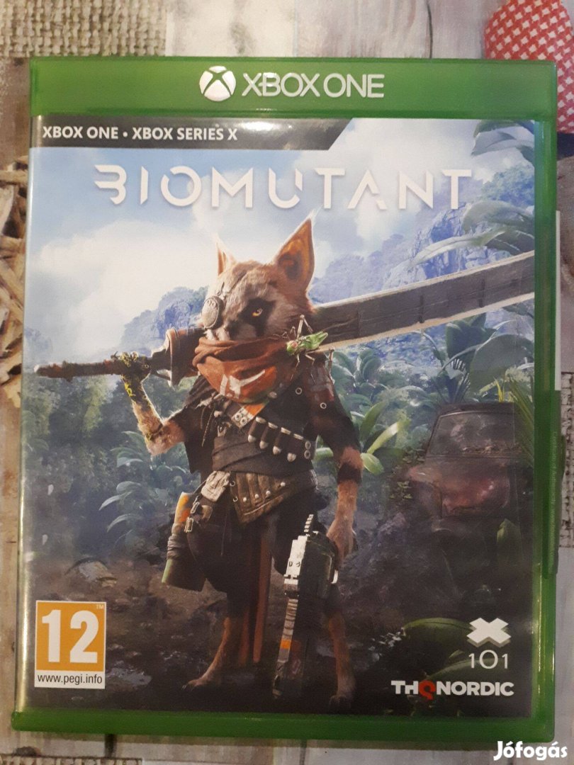 Biomutant xbox one-series x játék,eladó-csere"