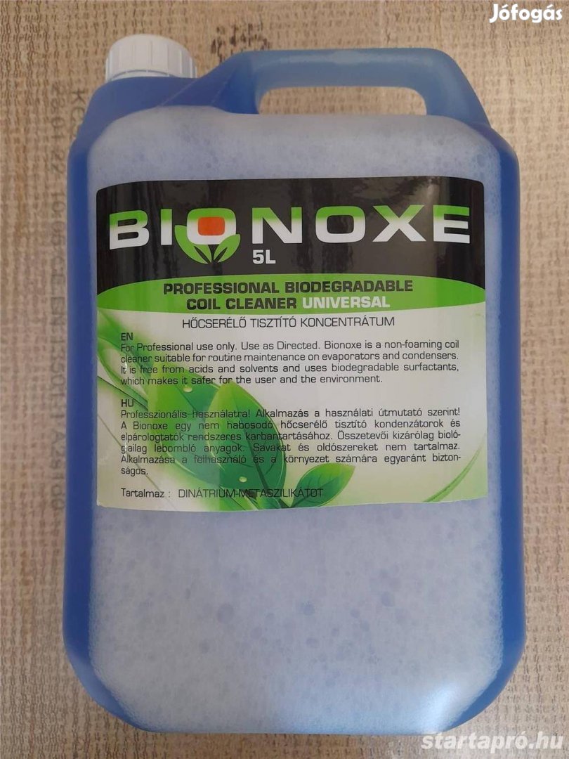 Bionoxe 5 literes klímatísztító folyadék