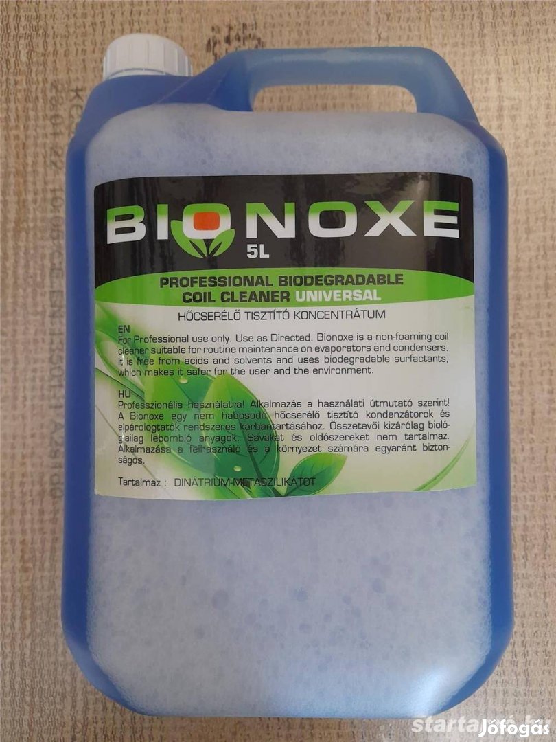 Bionoxe 5 literes klímatísztító folyadék eladó!