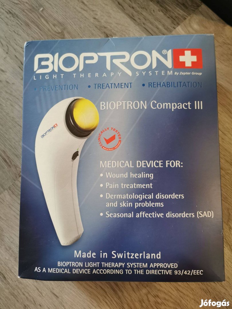 Bioptron Compact III. lámpa + állvány