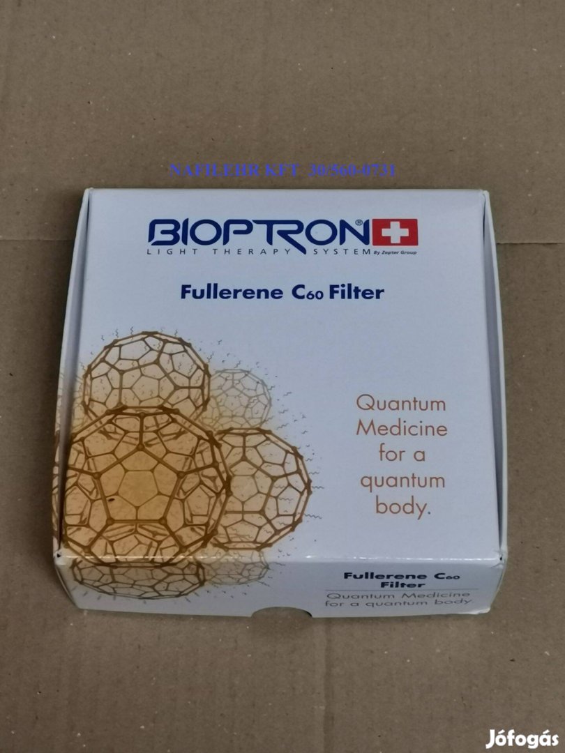 Bioptron Medall és Pro1 lámpához új Fullerén lencse, garancia, számla