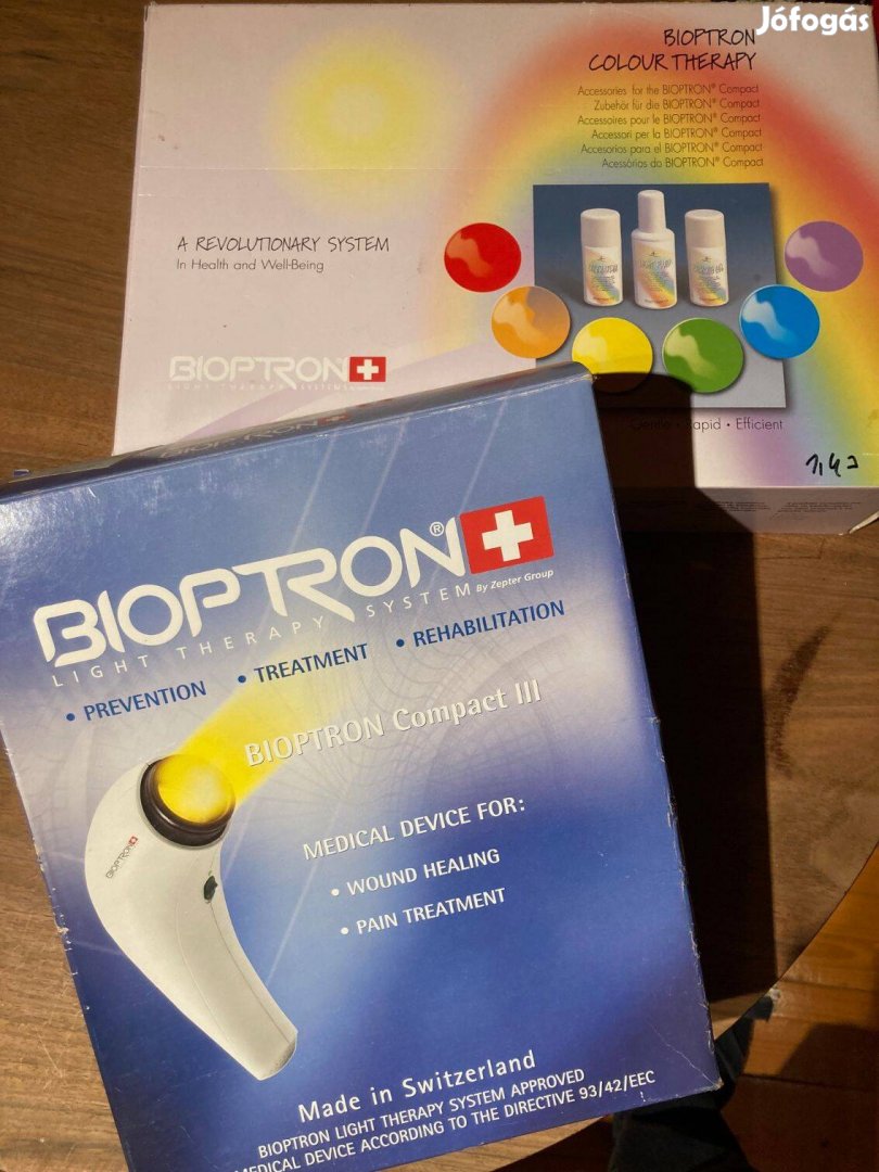 Bioptron lámpa Compact III + Colour Therapy