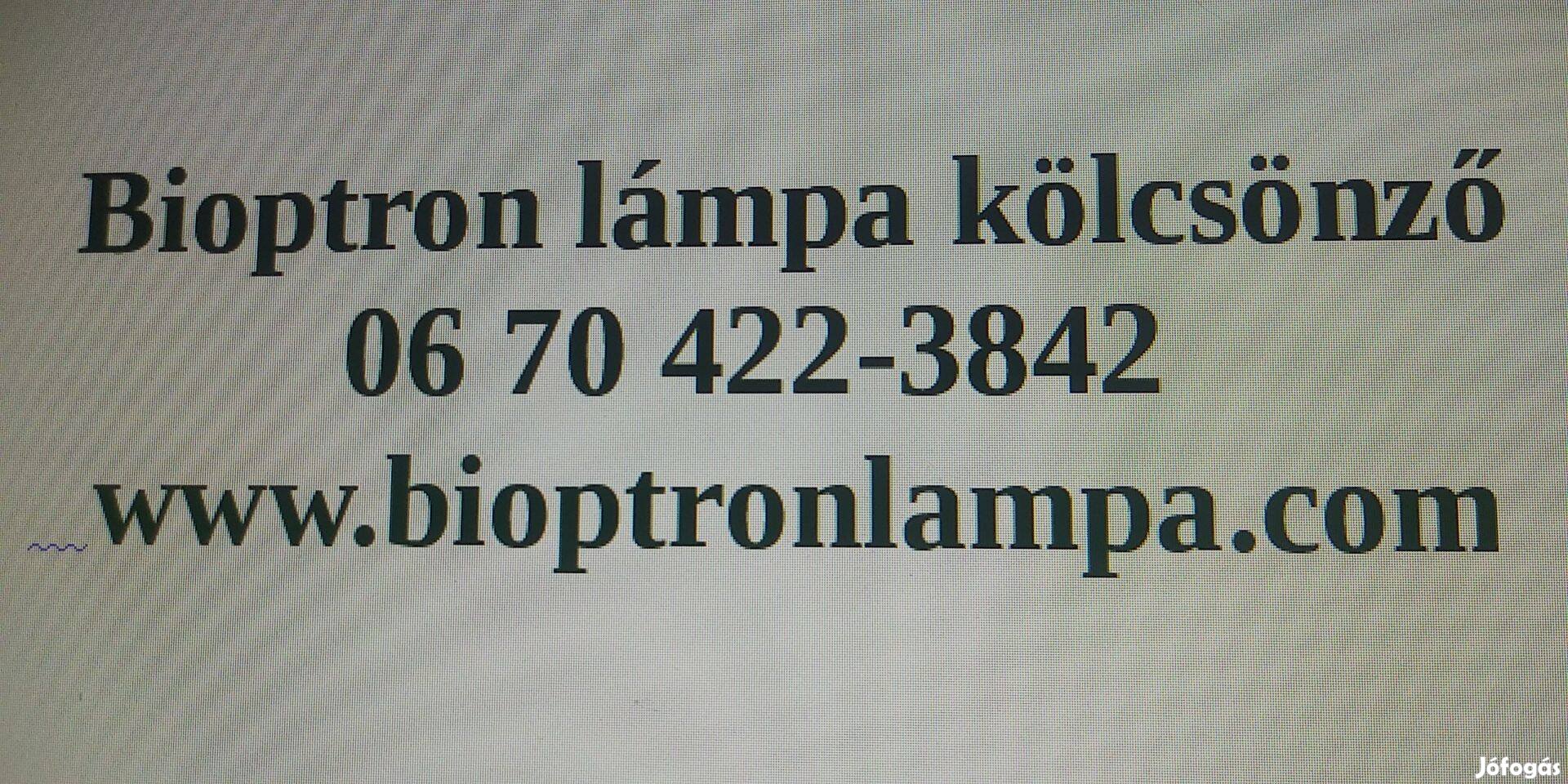 Bioptronlámpa kölcsönző