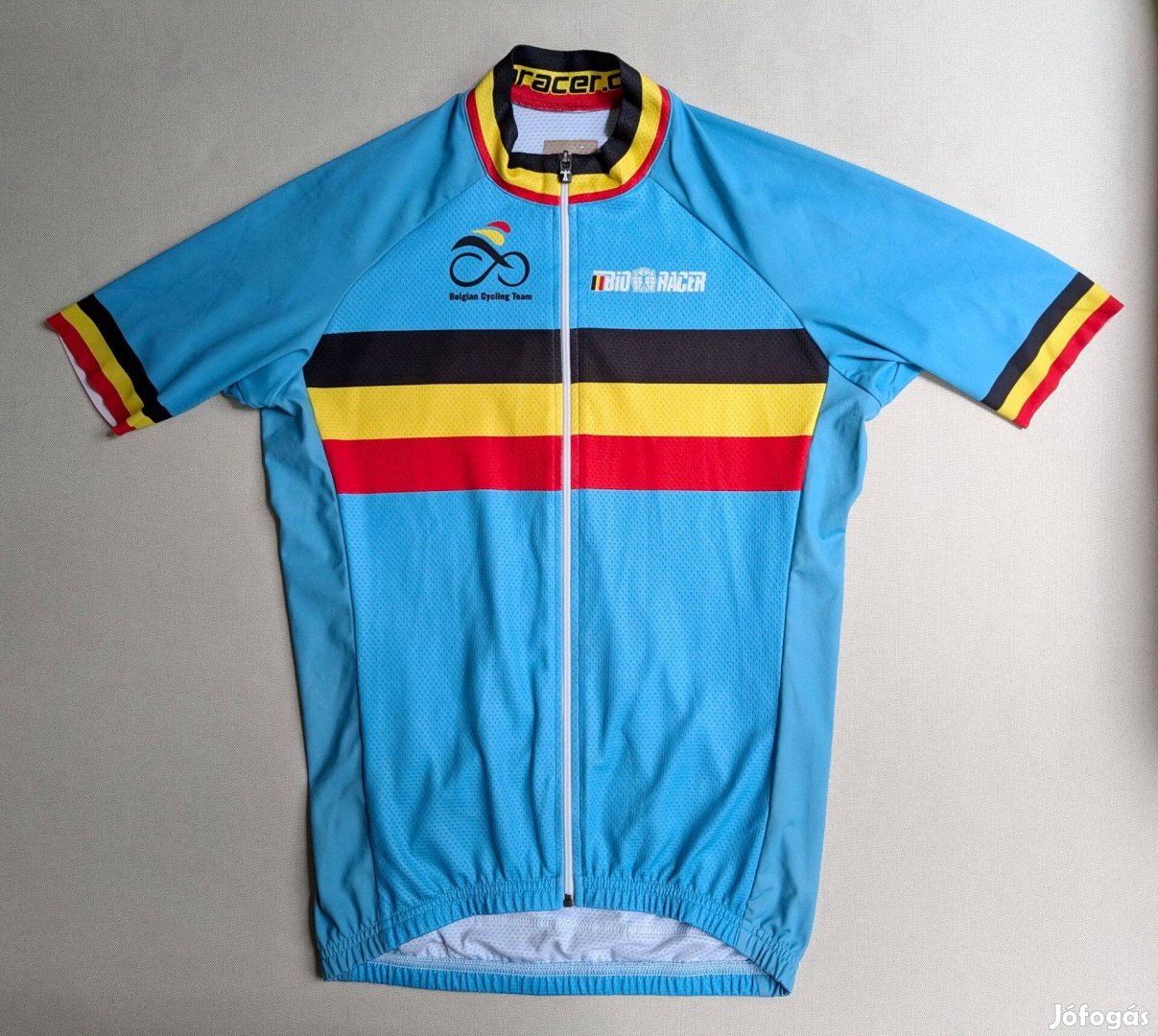 Bioracer Belgium Cycling Team válogatott férfi kerékpáros mez (M)