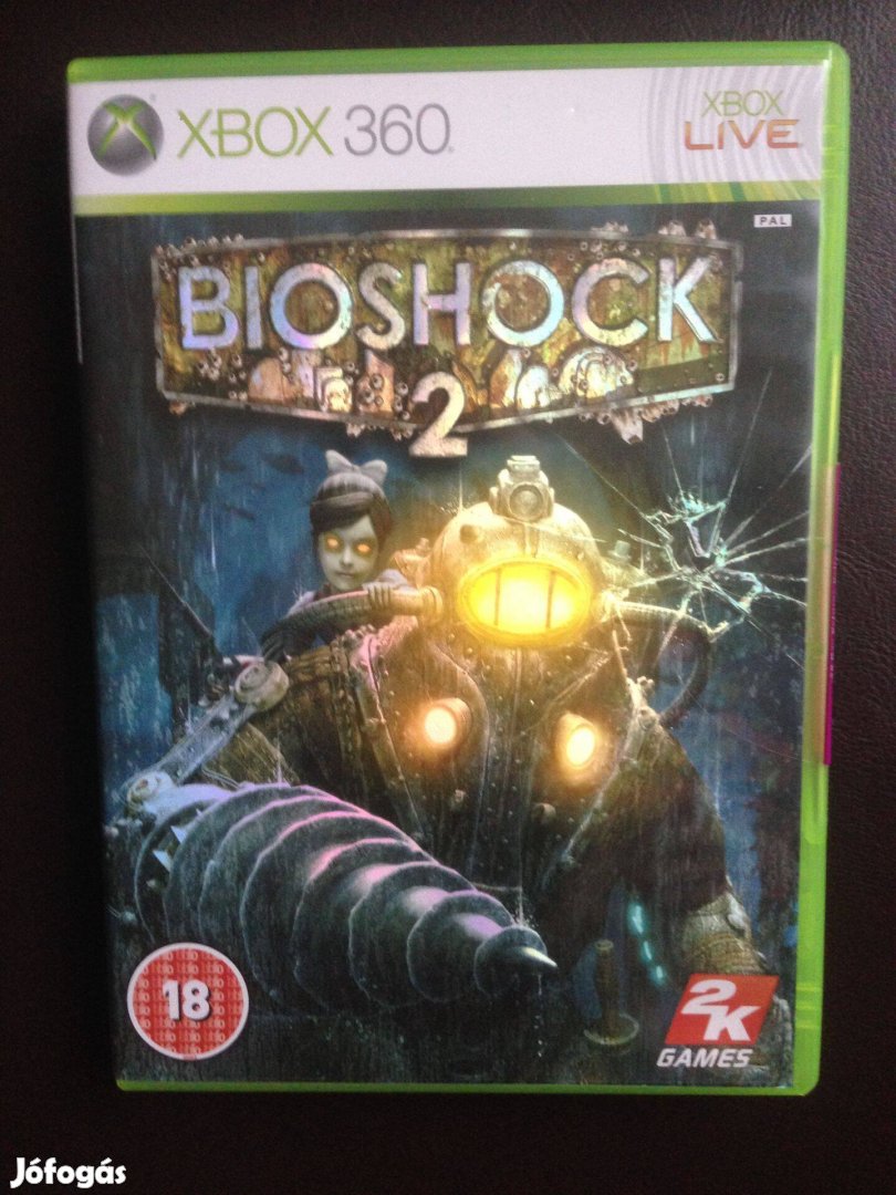 Bioshock 2 "xbox360-one-series játék eladó-csere