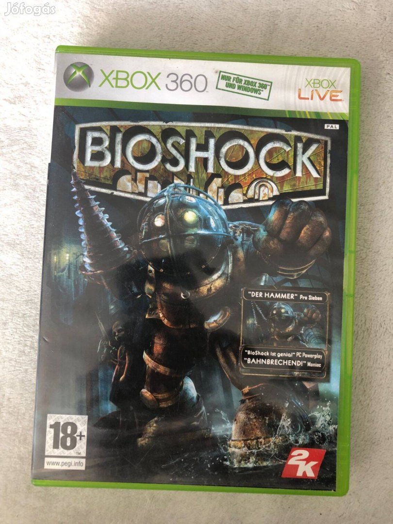 Bioshock Xbox 360 játék