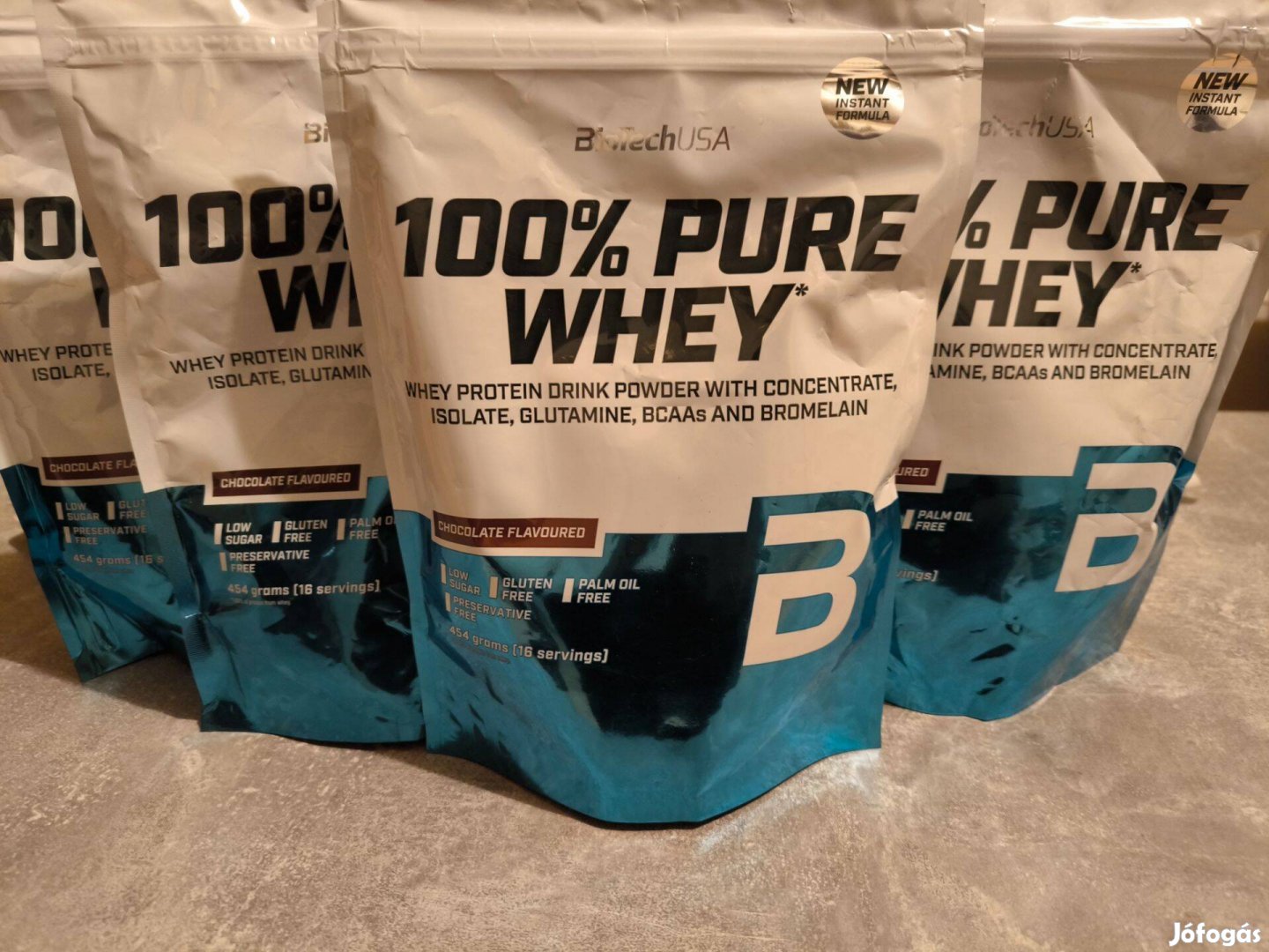 Biotech 100% pure whey fehérje 454g