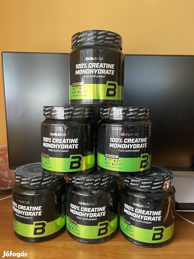 Biotechusa Creatine Monohydrate 500g ízesítetlen
