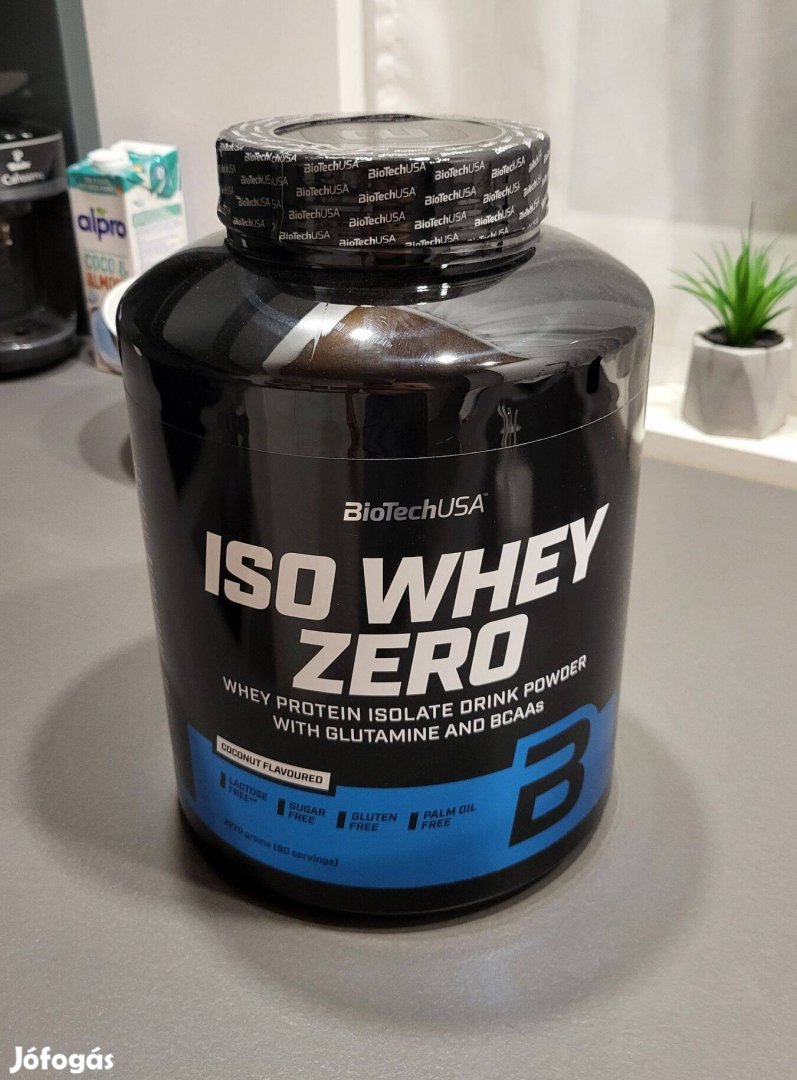 Biotechusa Iso Whey Zero prémium fehérje (kókuszos) - 2270g