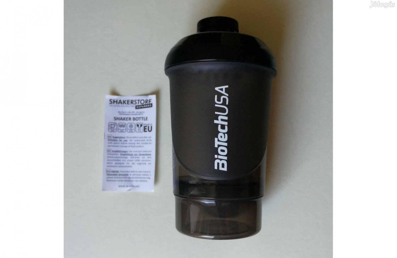 Biotechusa shaker 300ml + 150ml extra tárolóval