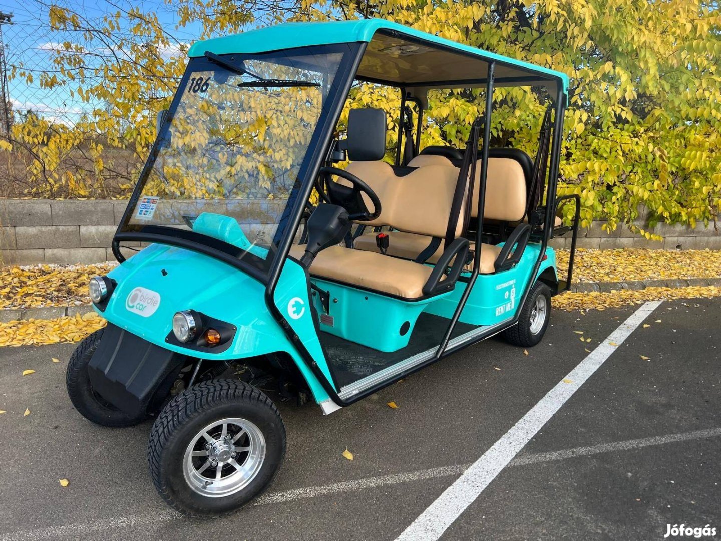 Birdie 2018 (Eagle) 6 Személyes Elektromos Golfkocsi Lifepo4 akkuval