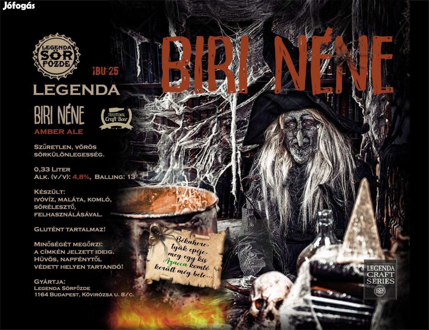 Biri Néne 0,33 lit. , amber ale (3399)