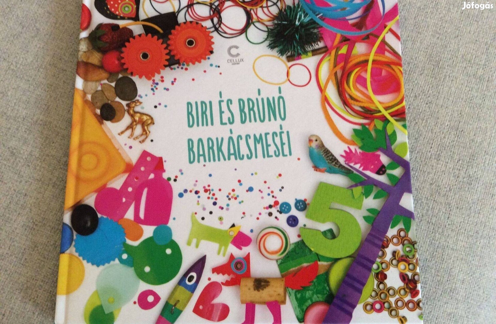 Biri és Brúnó barkácsmeséi könyv Pagony kiadó Barkácskönyv