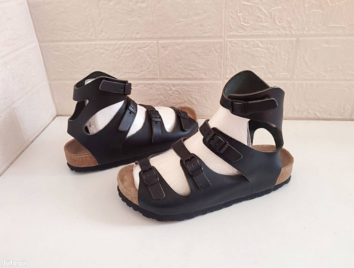 Birkenstock Athens bőr, női szandál 37-37.5-es - Újszerű! Széles!