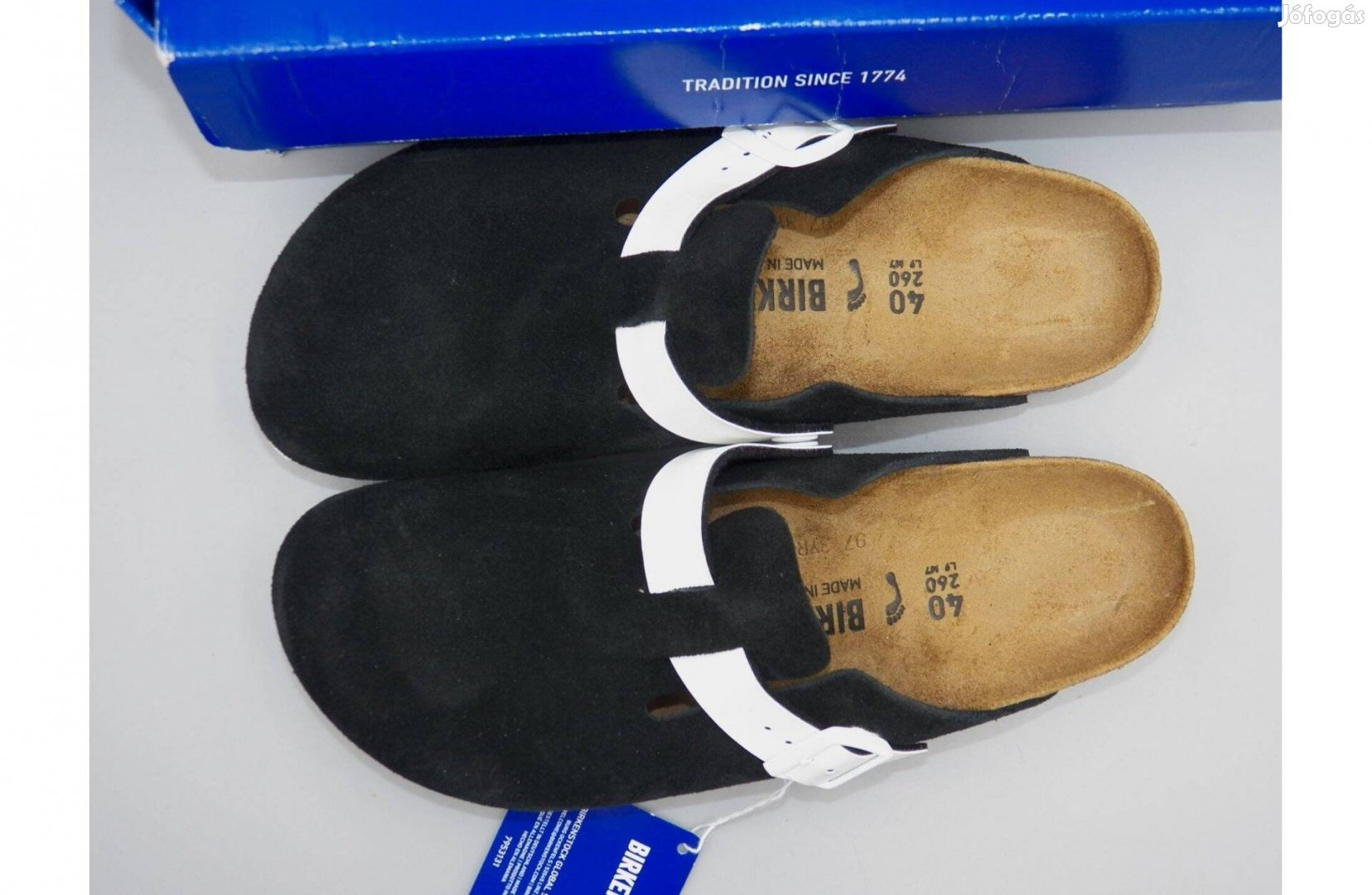Birkenstock Boston teljes bőr 40 -es keskeny változat, Új