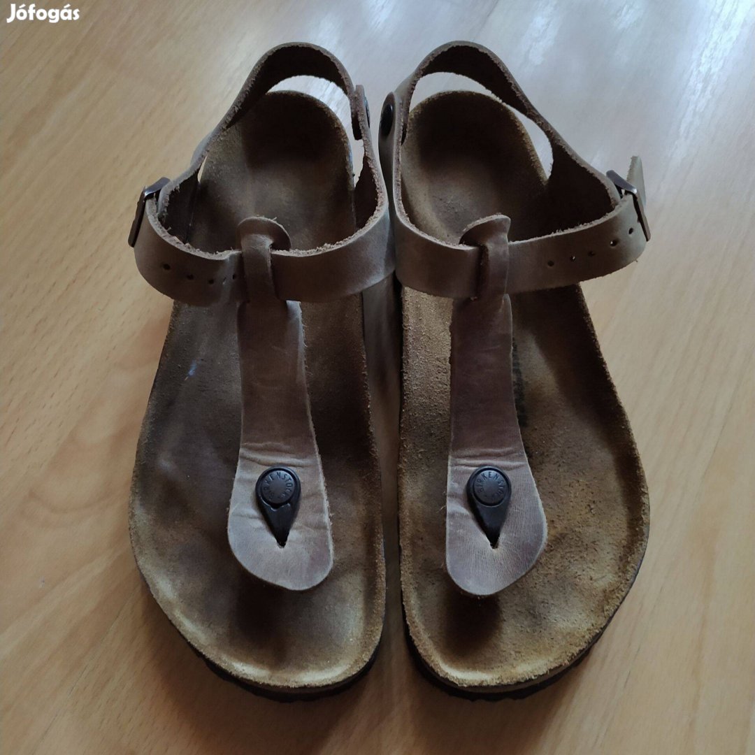 Birkenstock Kairo olajos bőr szandál 39