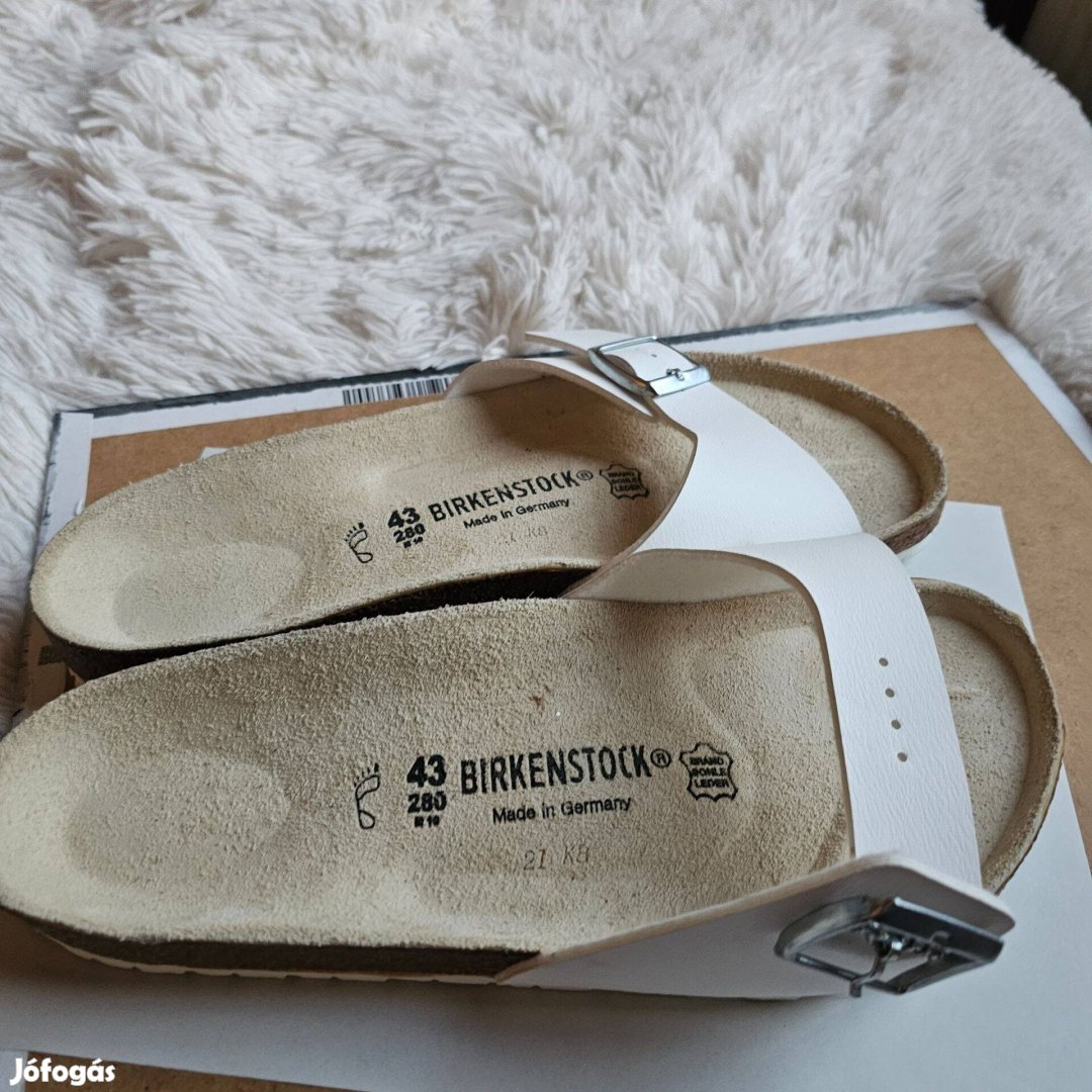 Birkenstock papucs egy pántos új 43 as méret