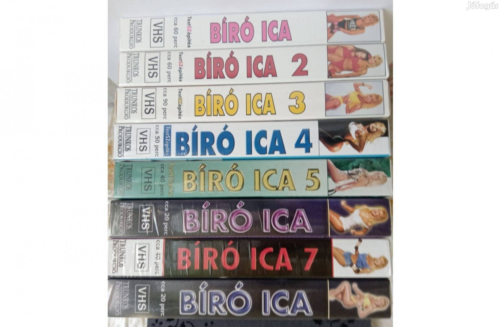 Bíró Ica: Fitnes VHS kazetta (Bontatlan)