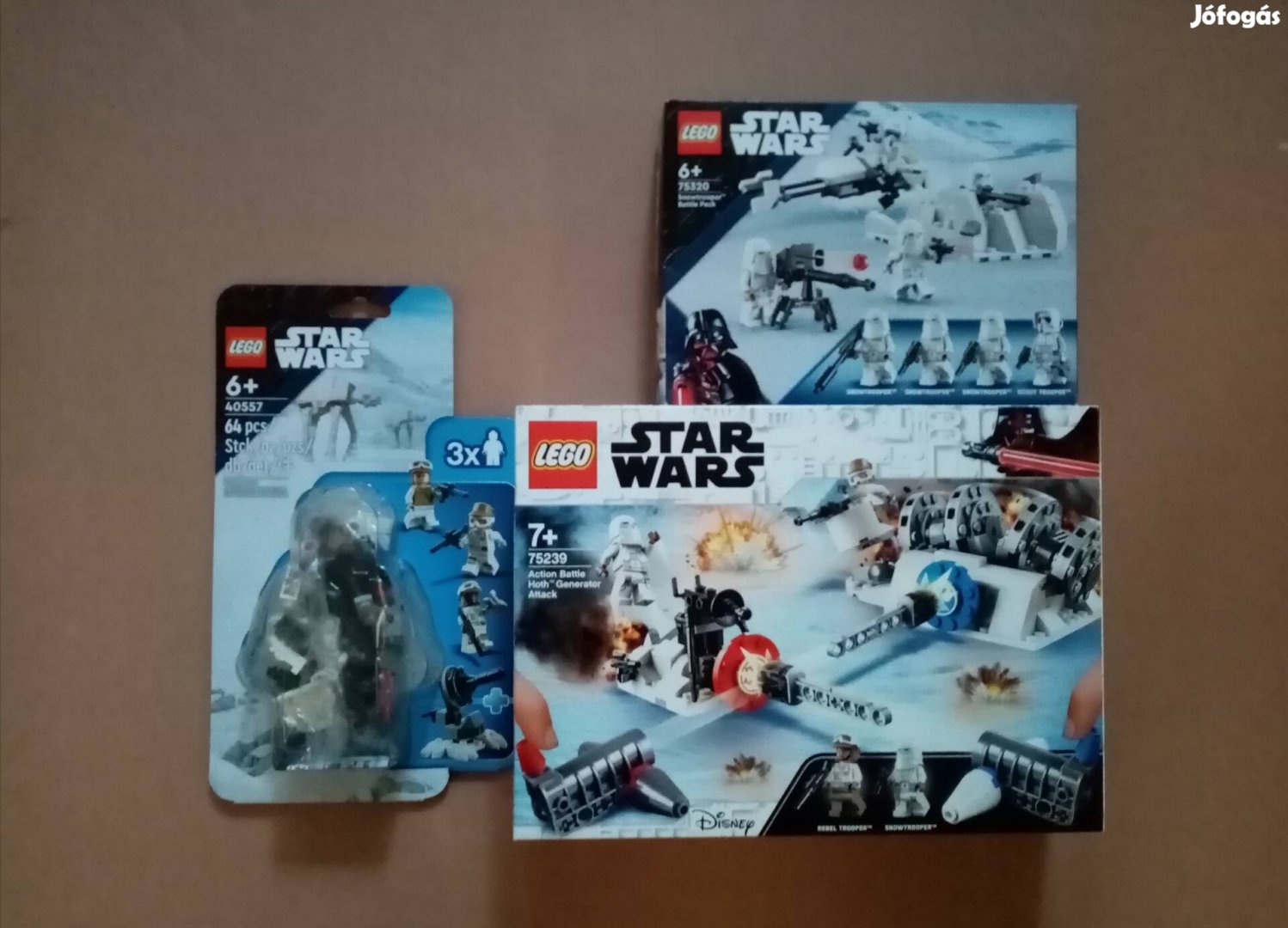 Birodalom visszavág bontatlan Star Wars LEGO 40557 75239 75320 Fox.ár
