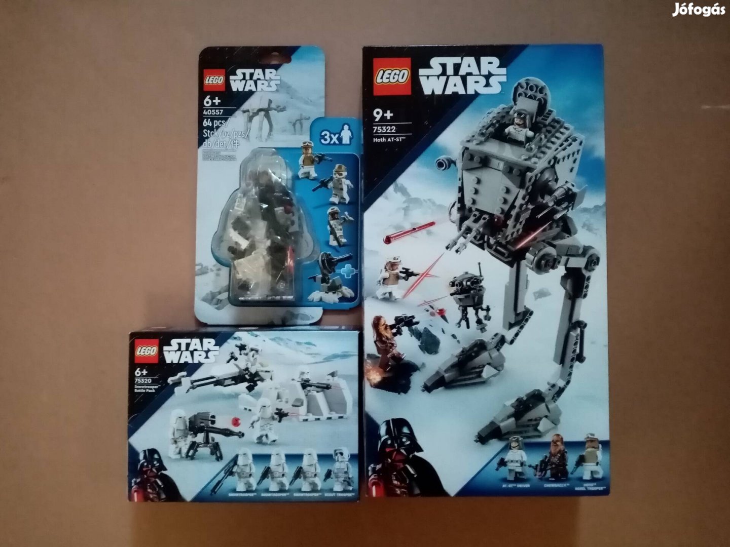 Birodalom visszavág bontatlan Star Wars LEGO 40557 75320 75322 utánvét
