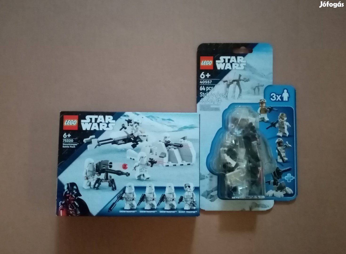 Birodalom visszavág bontatlan Star Wars LEGO 40557 + 75320 Fox.árba