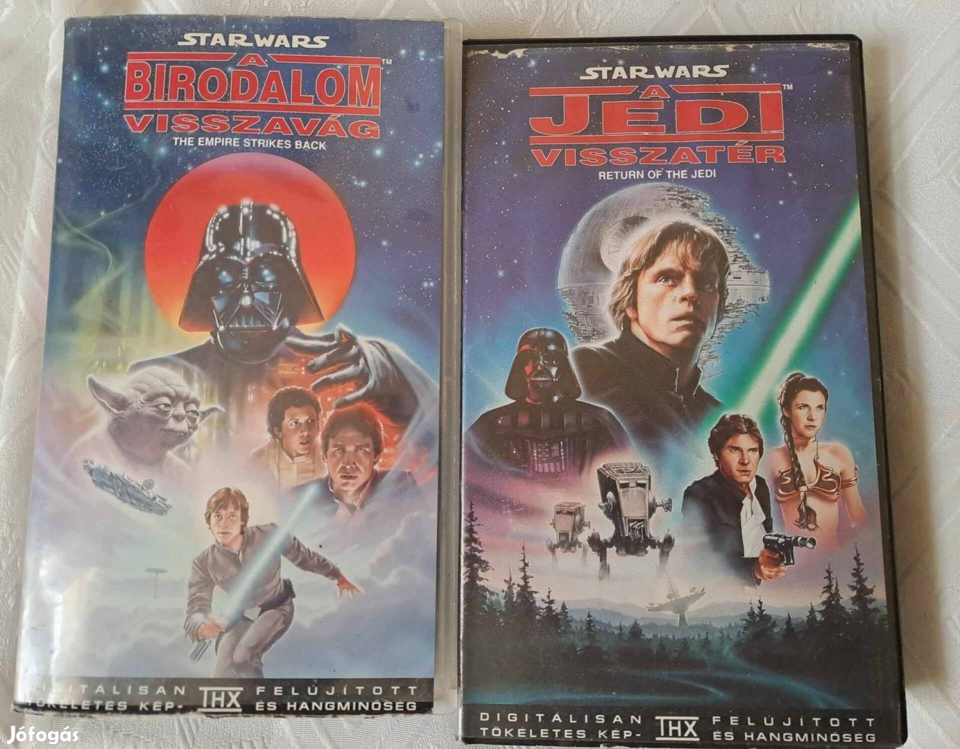 Birodalom visszavág és A jedi visszatér VHS