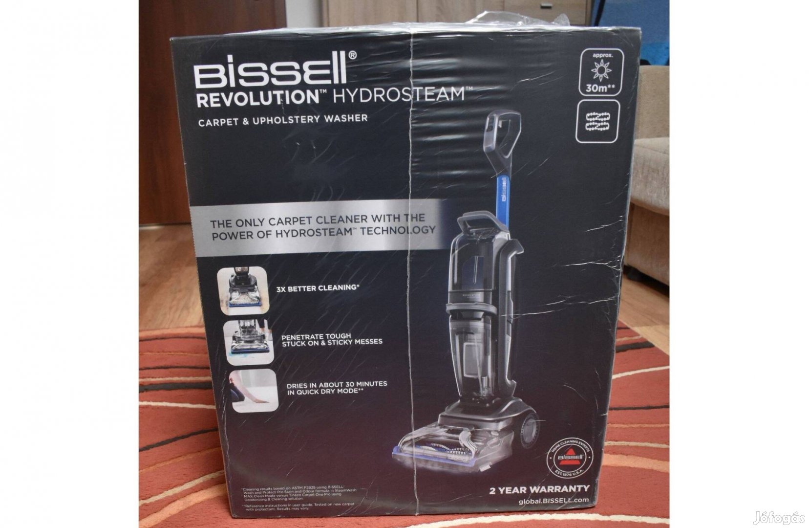 Bissell Hydrosteam Revolution 3670N Új Takarítógép