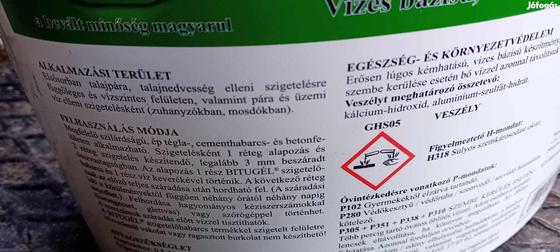 Bitugél 5x4 Liter Akciósan