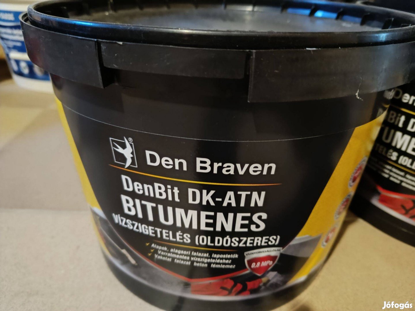Bitumenes vízszigetelés,oldószeres,Új,bontatlan,DEN Braven