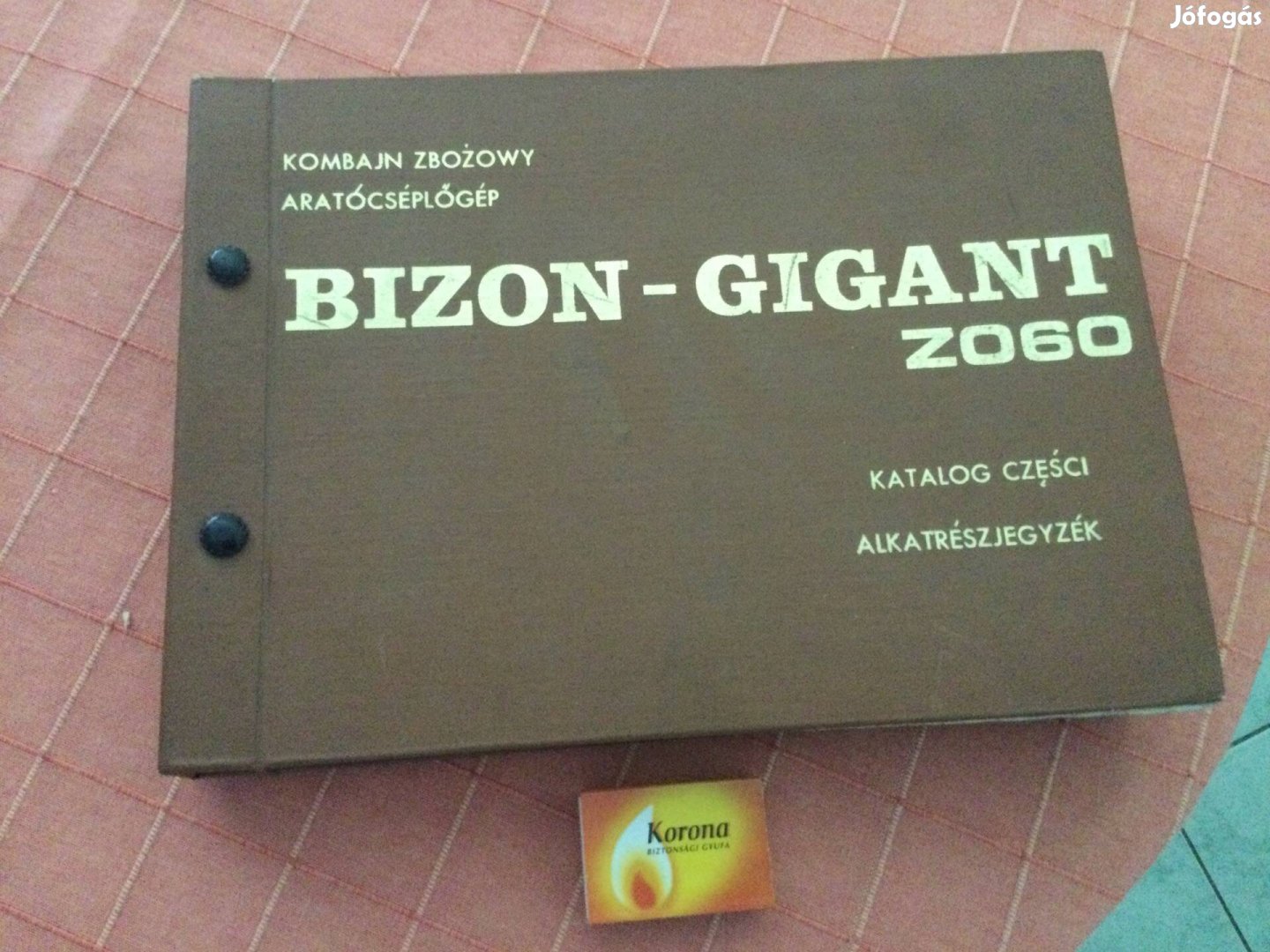 Bizon Gigant alkatrész katalógus eladó