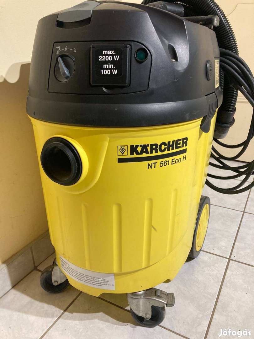 Biztongási porszívó H-szűrésű- Karcher NT 561 Echo H