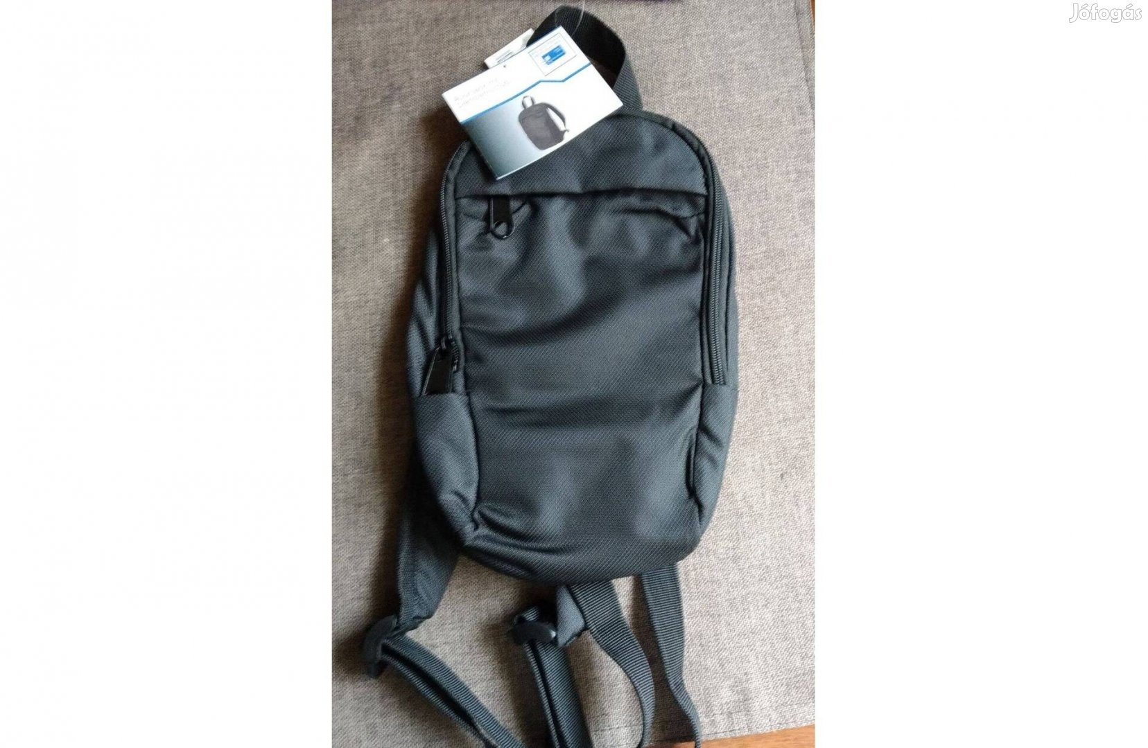 Biztonsági City Hátizsák Irattartó KB 30X17X8 CM Ripstop Vízlepergető