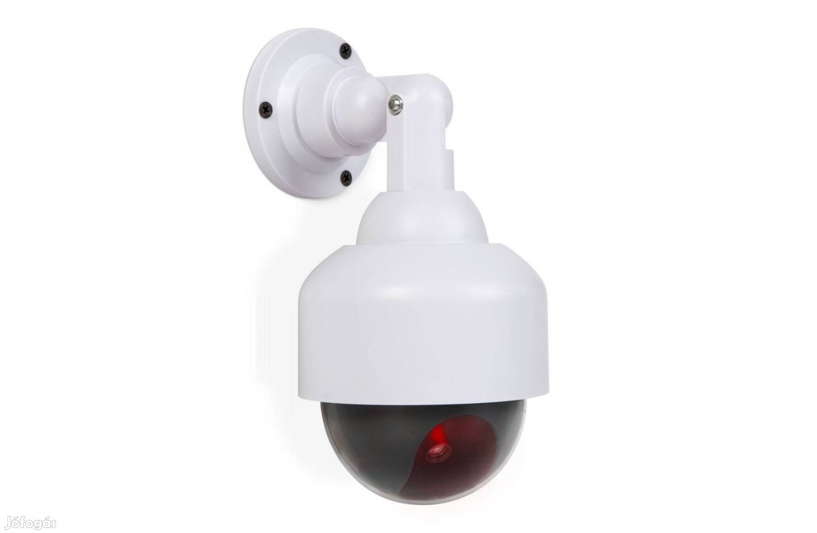 Biztonsági beltéri álkamera ál kamera elemes piros LED fénnyel
