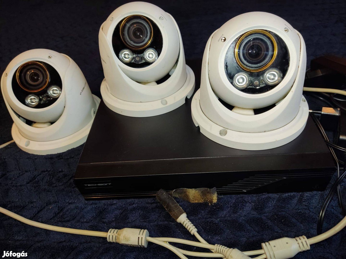 Biztonsági kamerák, komplett kamerarendszer, DVR, HDD