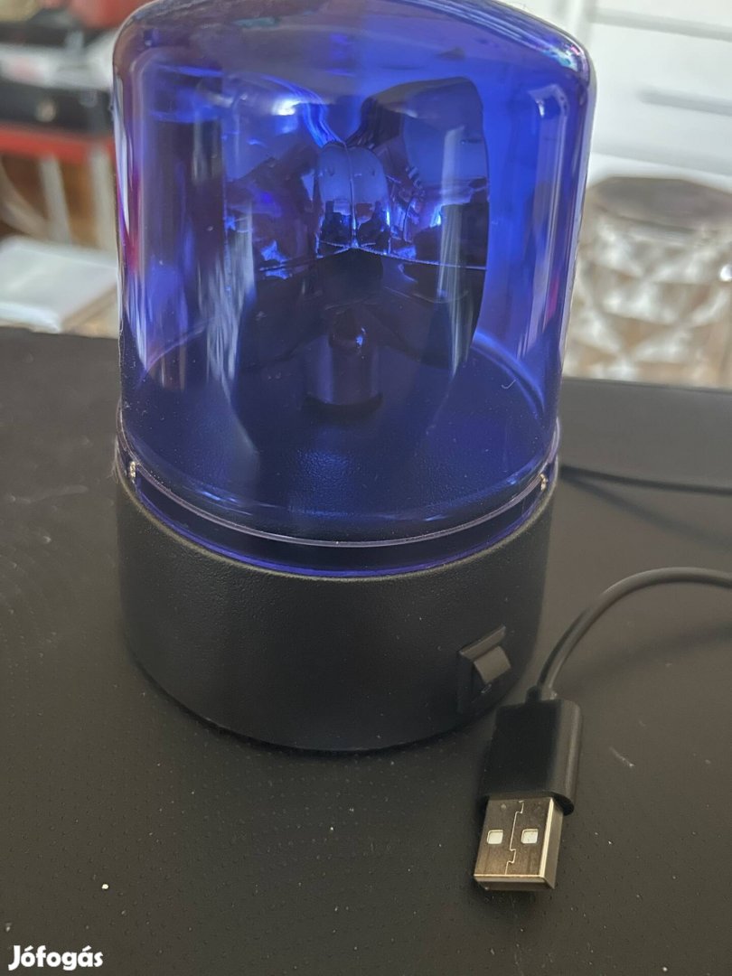 Biztonsági kék villogó USB s