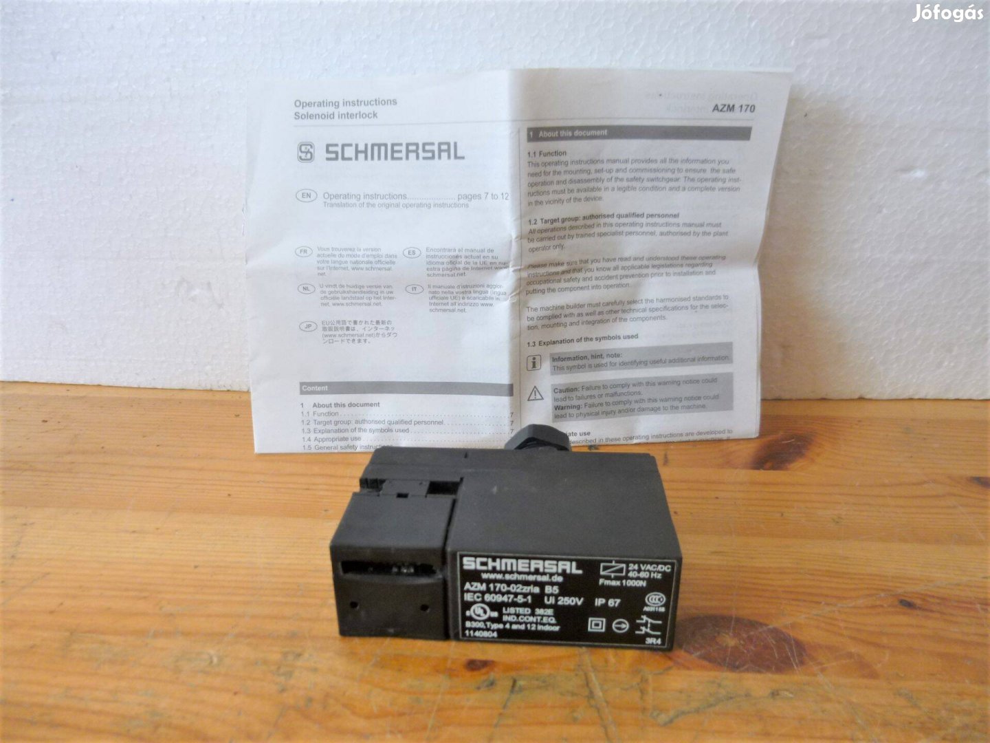 Biztonsági mágnestekercses reteszelő kapcsoló zár kódolt