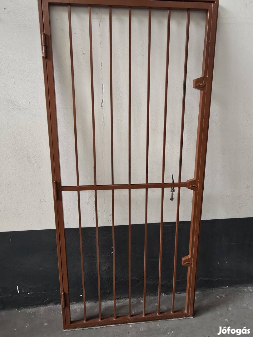 Biztonsági rács ajtó, kompletten