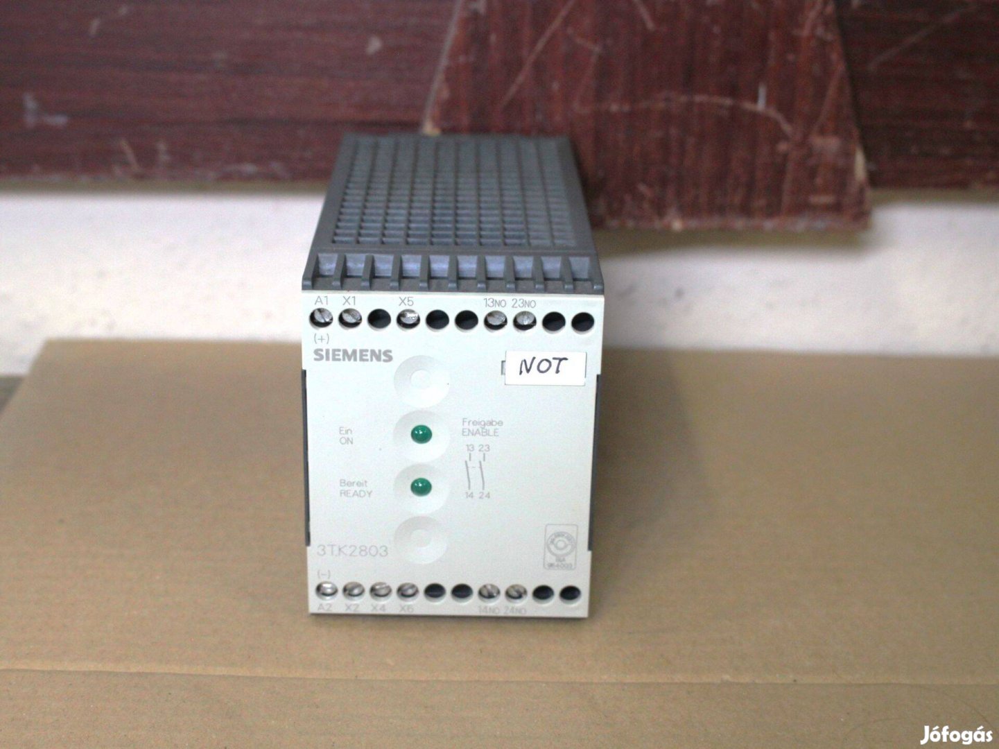Biztonsági relé biztonsági kontaktor Siemens ( 6869 )