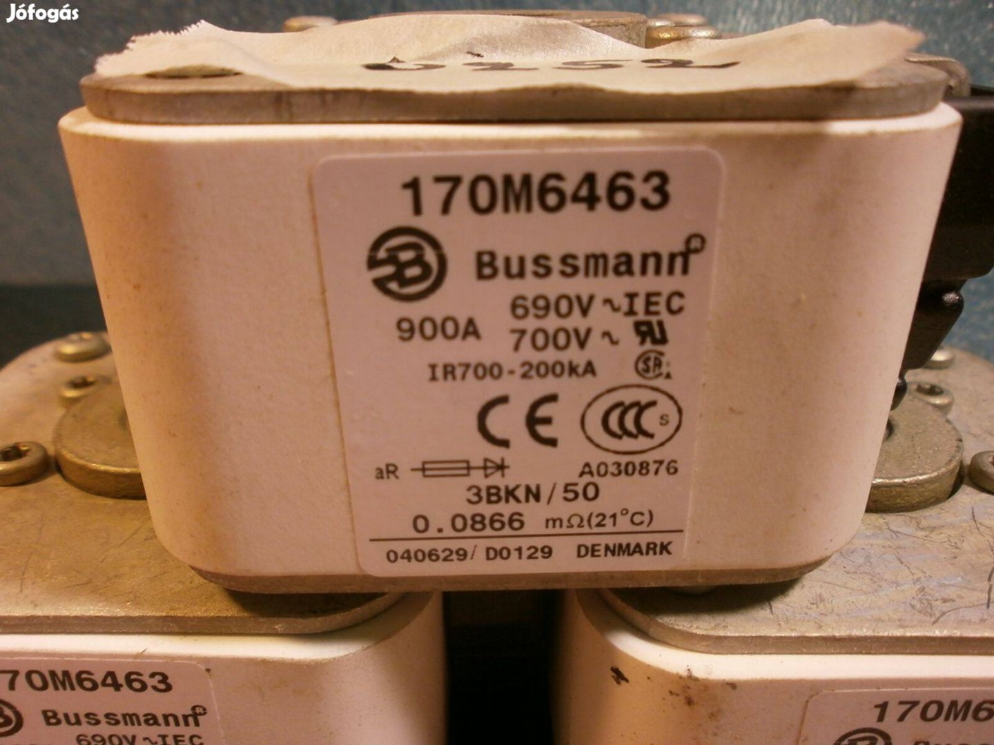 Biztosíték 900A Bussman ( 3252 )